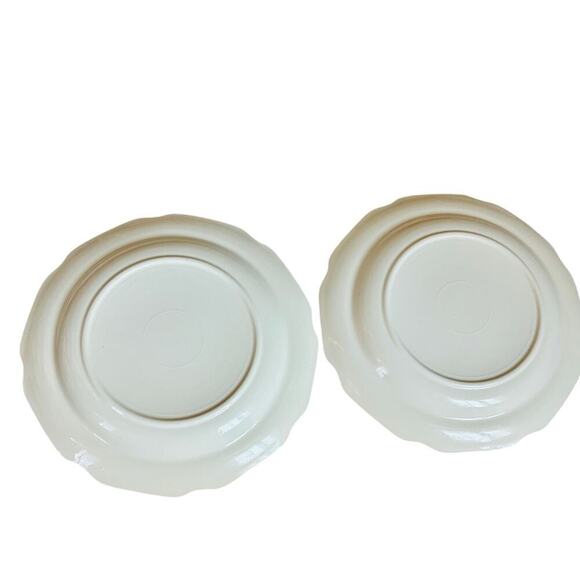 Vintage 10” Floral Porcelain Dinner Plates (Set of 2) - Picture 4 of 4